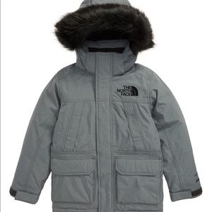 The North Face Parka with Faux Fur Trim